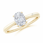 Cushion Rectangular Engagement Ring
