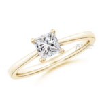 Princess Solitaire Engagement Ring