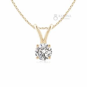 Solitaire Lab-Grown Diamond Classic Pendant